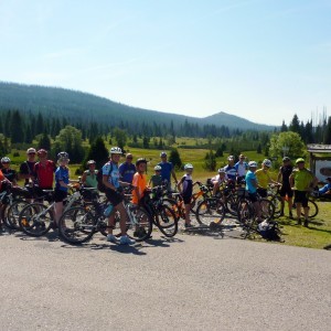 Böhmerwaldradtour 2014