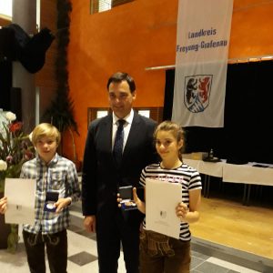 Landkreissiegerehrung für Spitzenleistungen