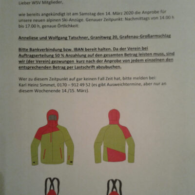 Termin enfällt! Anprobe Alpin-Ski-Anzüge thumbnail