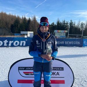 Johanna Killinger holt Bronze in Altenberg
